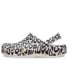 Crocs Classic Warped Logo Clogs „White Black“ 210805-100