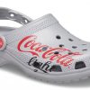 Crocs Coca Cola x Crocs Crossover Light X Outdoor Plochý podpatek Ležérní Sportovní Unisex šedé sandály 207220-030