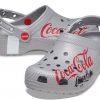 Crocs Coca Cola x Crocs Crossover Light X Outdoor Plochý podpatek Ležérní Sportovní Unisex šedé sandály 207220-030