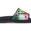 Crocs Colorful Casual Unisex Multi-Color Black Pantofle 207557-0C4