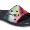 Crocs Colorful Casual Unisex Multi-Color Black Pantofle 207557-0C4