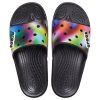 Crocs Colorful Casual Unisex Multi-Color Black Pantofle 207557-0C4