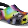 Crocs Colorful Crocs Beach Unisex vícebarevné černé sandály 207556-0C4