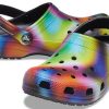 Crocs Colorful Crocs Beach Unisex vícebarevné černé sandály 207556-0C4