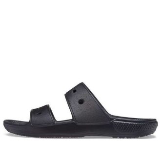 Crocs Cosy Casual Sports Slippers Black 206761-001