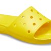 Crocs Cozy protiskluzové sportovní pantofle Unisex žluté 206121-7C1