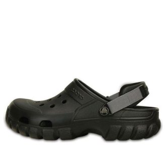 Crocs Cozy protiskluzové sportovní unisex černé sandály 202651-02S