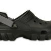 Crocs Cozy protiskluzové sportovní unisex černé sandály 202651-02S