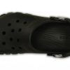 Crocs Cozy protiskluzové sportovní unisex černé sandály 202651-02S