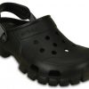 Crocs Cozy protiskluzové sportovní unisex černé sandály 202651-02S