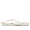 Crocs Crocband žabky s potiskem „White Tan“ 205943-94S