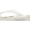Crocs Crocband žabky s potiskem „White Tan“ 205943-94S