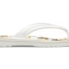 Crocs Crocband žabky s potiskem „White Tan“ 205943-94S