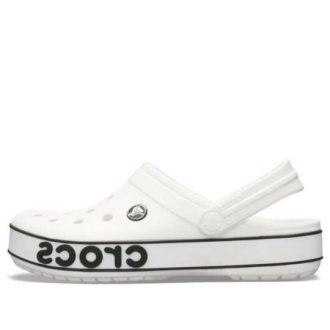 Crocs Crocband Bold Logo Clog White Sandály 206021-103