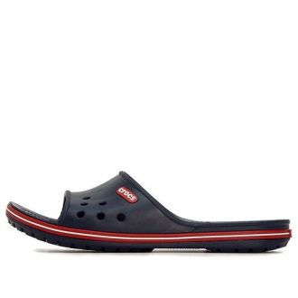 Crocs Crocband Crocs Black Unisex sandály „Dark Blue Red“ 204108-4CC