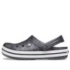 Crocs Crocband dřeváky „šedočerné“ 206474-02W