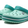 Crocs Crocband lehké unisex mintově zelené sandály odolné proti opotřebení 11016-3R6