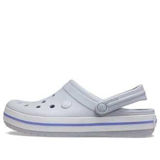 Crocs Crocband lehké unisexové šedé sandály odolné proti opotřebení 11016-1FH