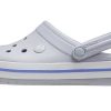 Crocs Crocband lehké unisexové šedé sandály odolné proti opotřebení 11016-1FH