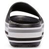 Crocs Crocband Platform Slides „Black Grey White“ 205693-001