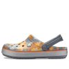Crocs Crocband Sandály s potiskem Černá oranžová kamufláž „Černá oranžová“ 205834-02Q
