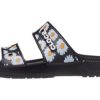 Crocs Daisy lehké sportovní pantofle odolné proti opotřebení unisex černá bílá 207284-0ZI