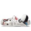 Crocs Disney x Crocs vzor Unisex bílé sandály 207401-100