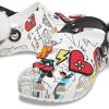 Crocs Disney x Crocs vzor Unisex bílé sandály 207401-100
