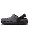 Crocs Duet Max reflexní dřevák „Grey Black“ 209193-0WN