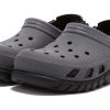 Crocs Duet Max reflexní dřevák „Grey Black“ 209193-0WN