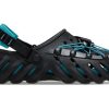 Crocs Echo reflexní tkaničky Clog „Black Teal“ 210004-001