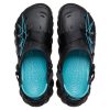Crocs Echo reflexní tkaničky Clog „Black Teal“ 210004-001