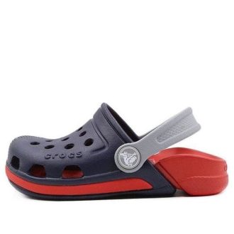 Crocs Electro 3 Outdoor Beach Sports Big Boys Modré červené sandály „Blue Red“ 204991-4BA