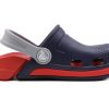 Crocs Electro 3 Outdoor Beach Sports Big Boys Modré červené sandály „Blue Red“ 204991-4BA