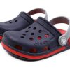 Crocs Electro 3 Outdoor Beach Sports Big Boys Modré červené sandály „Blue Red“ 204991-4BA