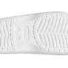 Crocs Fashion Casual Unisex bílé pantofle 207627-100