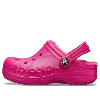 Crocs (GS) Baya lemované dřeváky „Candy Pink“ 205977-6X3