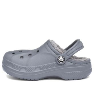 Crocs (GS) Baya lemované dřeváky „Charcoal“ 207500-00Q