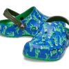Crocs (GS) Baya potištěné dřeváky „Blue Bolt Multi“ 207657-4LB