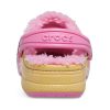 Crocs (GS) Baya potištěné lemované dřeváky „Pink Lemonade Multi“ 205888-6SO