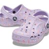 Crocs (GS) Baya sezónní tištěné dřeváky „Purple“ 206180-530