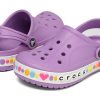 Crocs (GS) Bayaband Charm Band dřeváky „Orchid“ 208101-5PR
