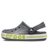 Crocs (GS) Bayaband Clog „Grey Lime Punch“ 207019-0GX
