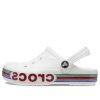 Crocs (GS) Bayaband Rainbow Glitter Clogs „White Red“ 209731-100