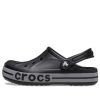 Crocs (GS) Bayaband reflexní dřeváky „Black Grey“ 209213-001