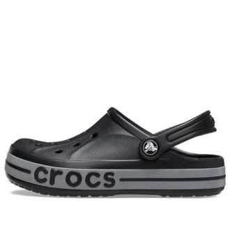 Crocs (GS) Bayaband reflexní dřeváky „Black Grey“ 209213-001