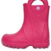 Crocs (GS) Candy Pink Handle It Rain Boots „Pink“ 12803-6X0