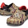 Crocs (GS) Classic All-Terrain Camo Clogs „Brown Green Black“ 207327-960