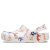Crocs (GS) Classic Character Print Clog K „White Red Blue“ 209695-9CD