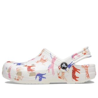Crocs (GS) Classic Character Print Clog K „White Red Blue“ 209695-9CD